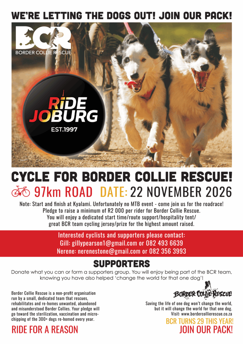 2026 RIDE JOBURG NOVEMBER 22nd 2026 RIDE JOBURG NOVEMBER 22nd