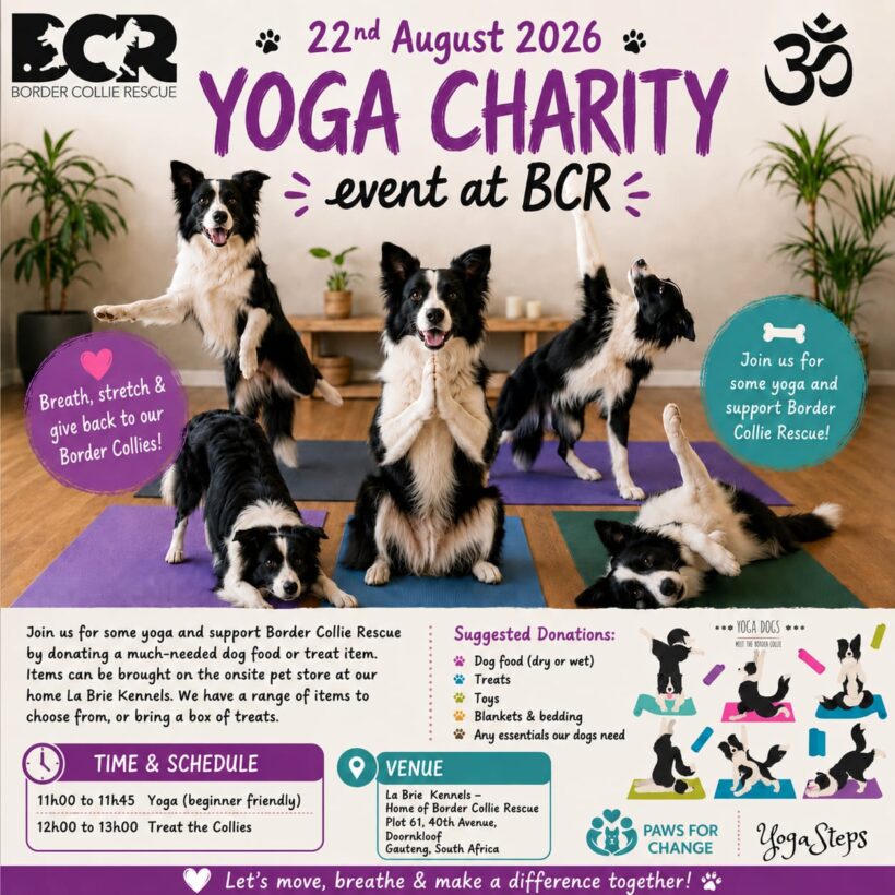 YOGA CHARITY EVENT SATURDAY 22nd AUGUST YOGA CHARITY EVENT SATURDAY 22nd AUGUST